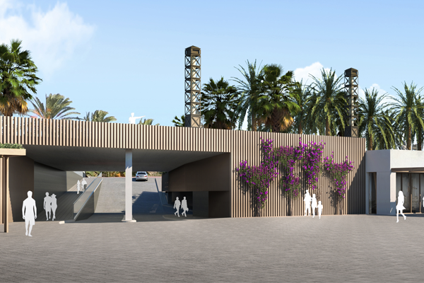 Nou accés que connectarà el Port Olímpic amb el barri de la Vila Olímpica