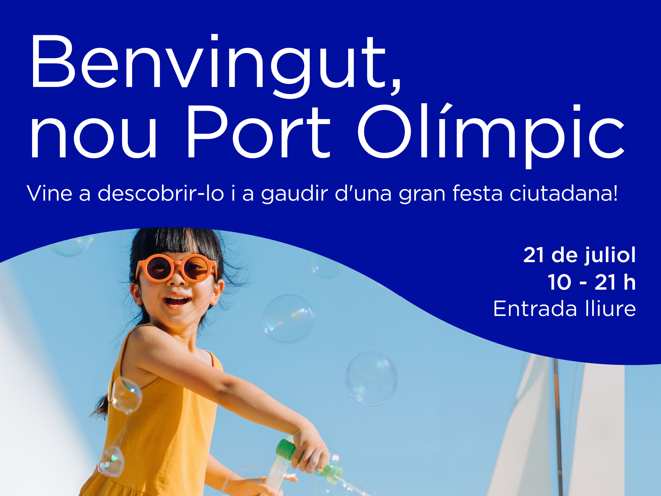 Benvingut, nou Port Olímpic