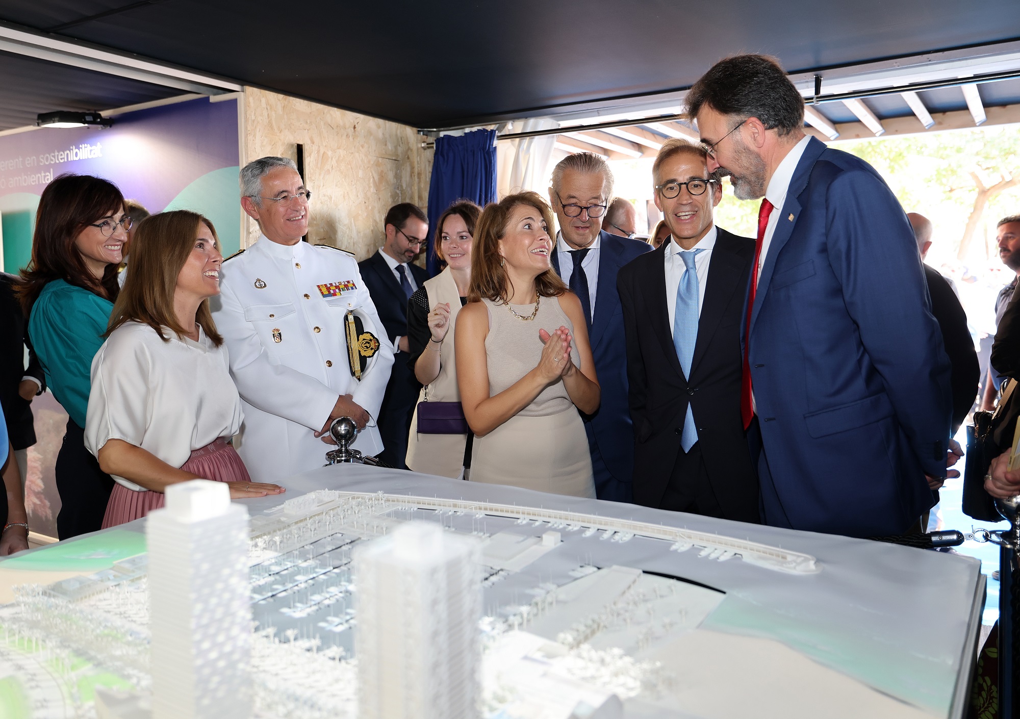 Inauguració de l’estand del Port Olímpic a la 61a edició del Saló Nàutic