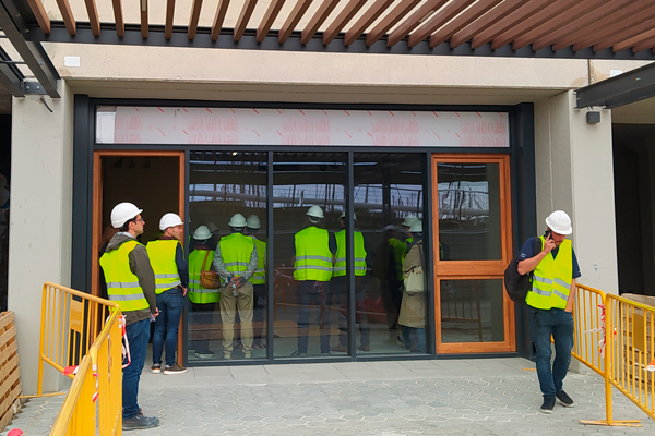 Jornada de portes obertes al local de mostra del nou pol d’economia blava del Port Olímpic