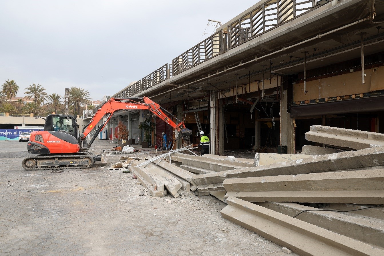 Comencen les obres de construcció del Balcó Gastronòmic del Port Olímpic