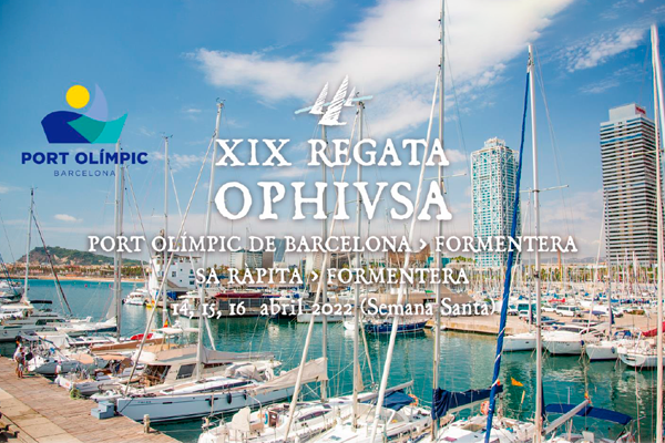 El Port Olímpic acull la sortida de la 20a edició de la Regata Ophiusa