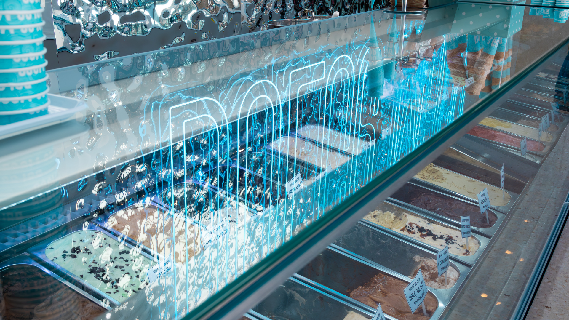 Barra de gelats de Dolce Mare