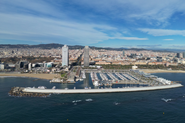 panoramica port olimpic