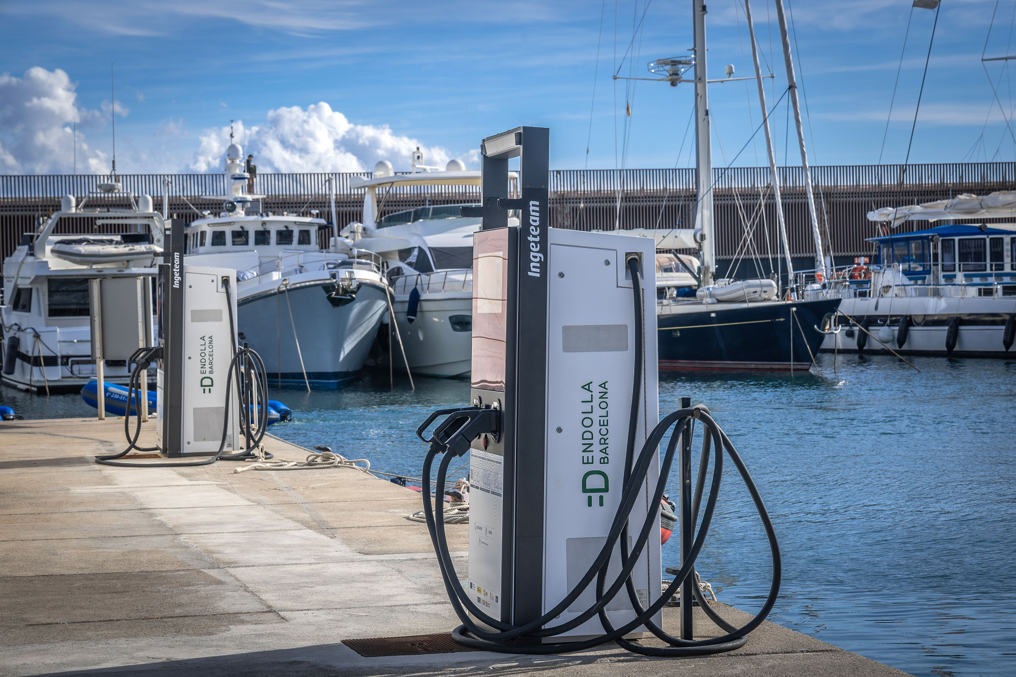 Carregadors ultra ràpids embarcacions