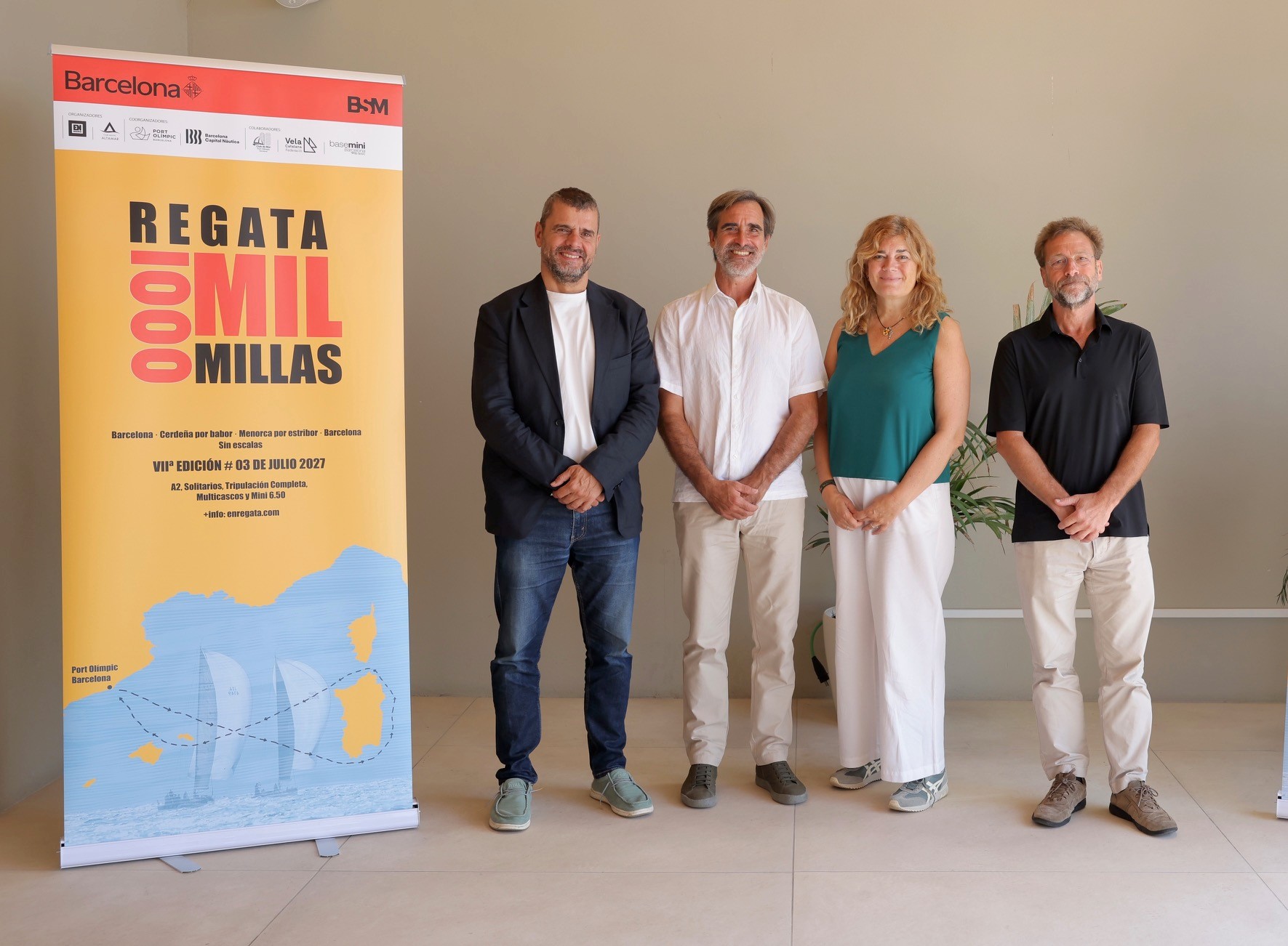 Presentació Regata Mil Millas Port Olímpic